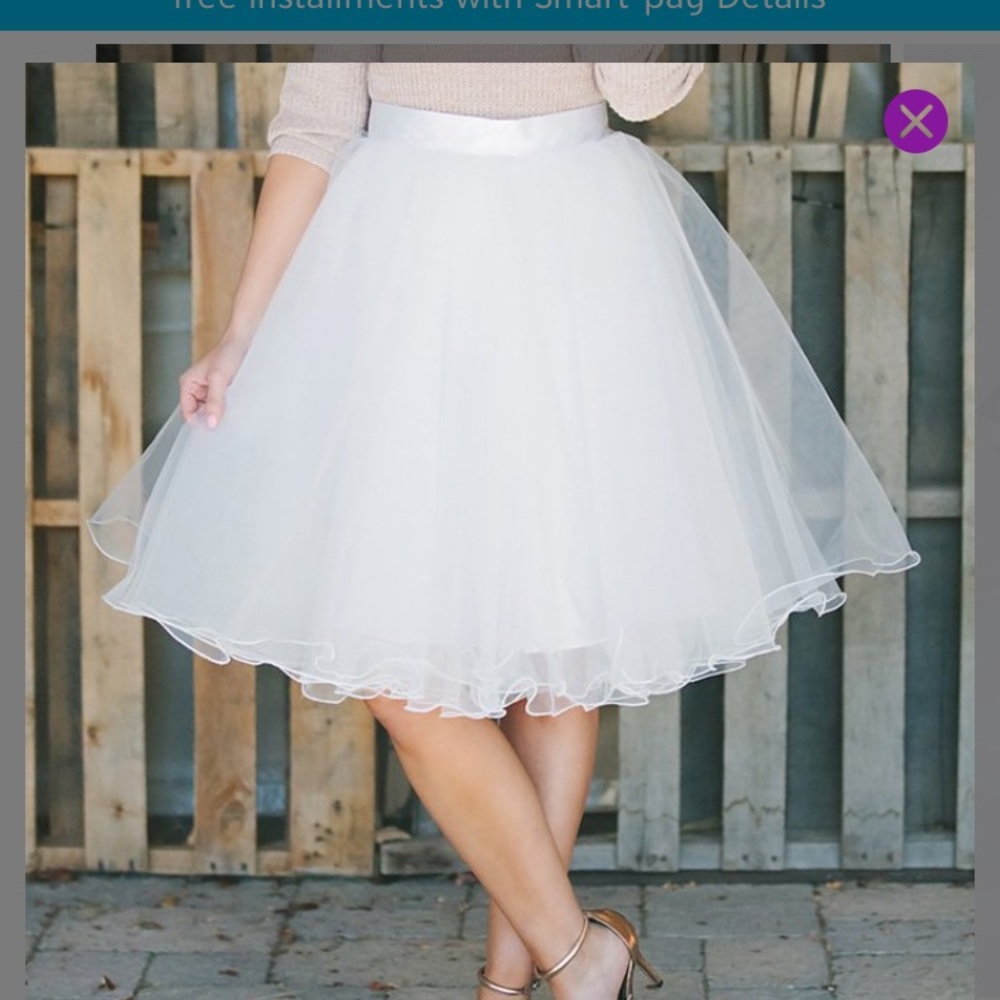 Tulle skirt